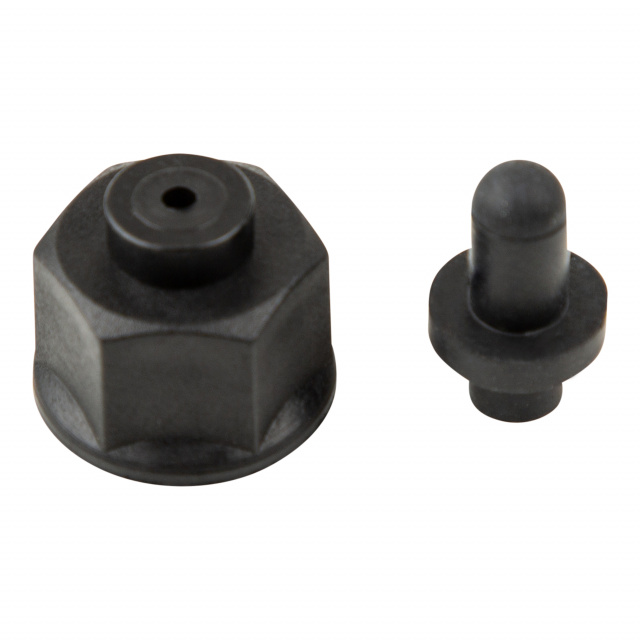 Pressure Check Point-Complete Cap & Rubber Grommet - Parts & Screens
